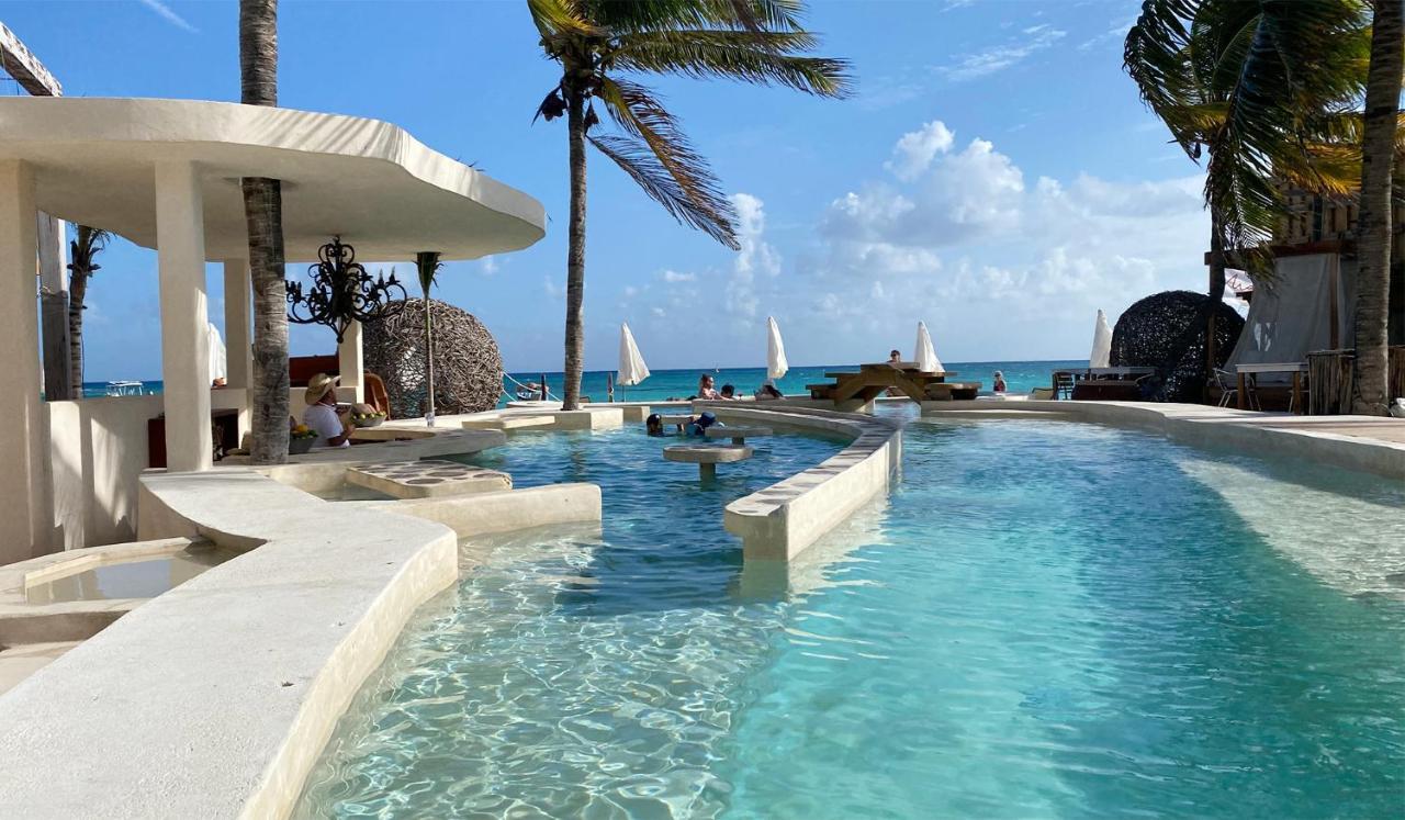 Nasim Condo Hotel Con Acceso Beach Club Gratis, Metros 5Th Avenida Playa del Carmen Ngoại thất bức ảnh