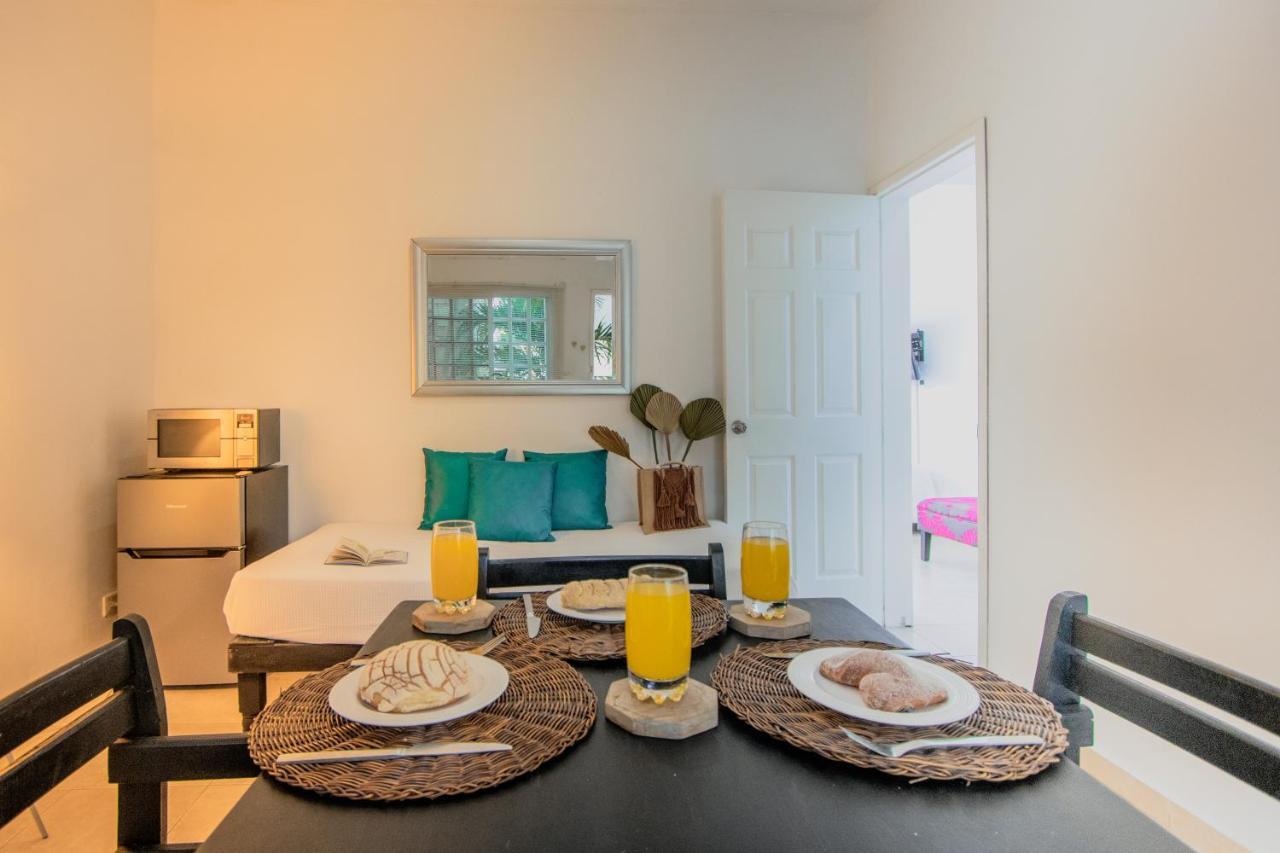 Nasim Condo Hotel Con Acceso Beach Club Gratis, Metros 5Th Avenida Playa del Carmen Ngoại thất bức ảnh