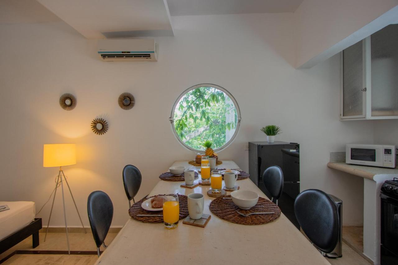 Nasim Condo Hotel Con Acceso Beach Club Gratis, Metros 5Th Avenida Playa del Carmen Ngoại thất bức ảnh