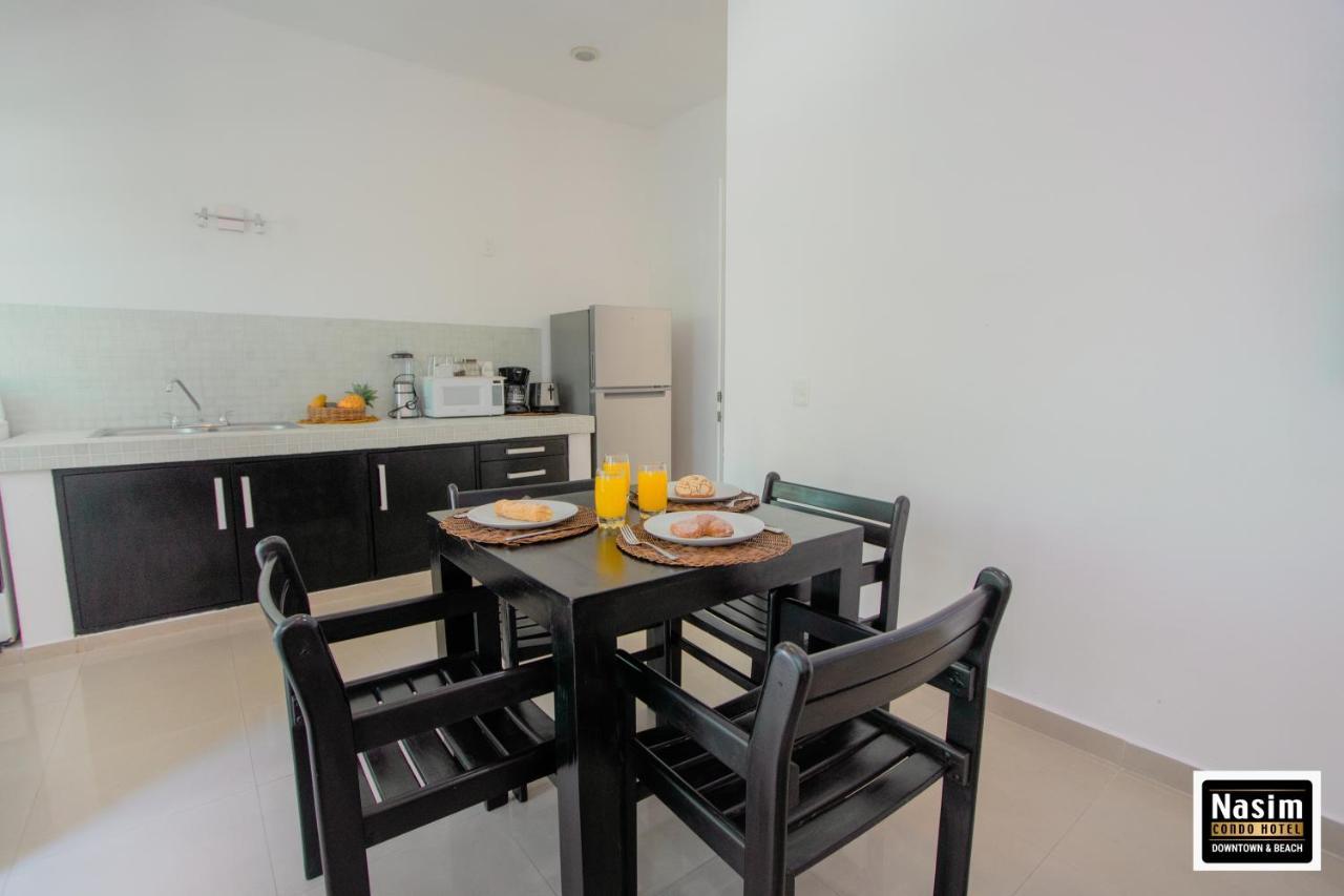 Nasim Condo Hotel Con Acceso Beach Club Gratis, Metros 5Th Avenida Playa del Carmen Ngoại thất bức ảnh