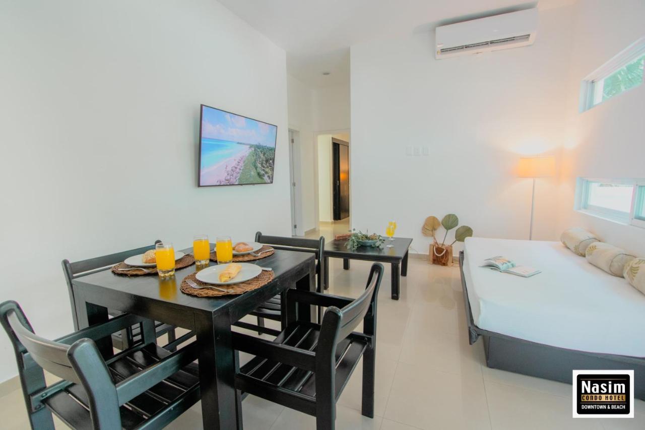 Nasim Condo Hotel Con Acceso Beach Club Gratis, Metros 5Th Avenida Playa del Carmen Ngoại thất bức ảnh