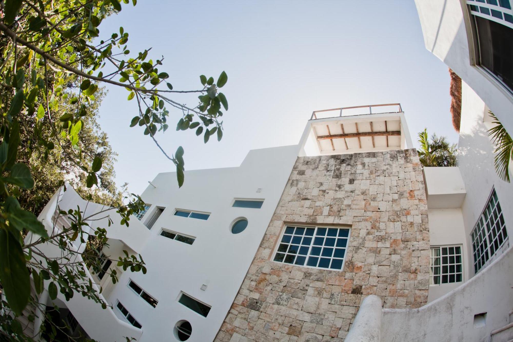 Nasim Condo Hotel Con Acceso Beach Club Gratis, Metros 5Th Avenida Playa del Carmen Ngoại thất bức ảnh